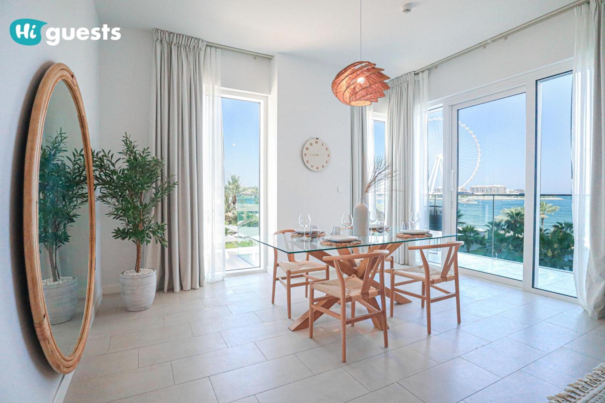 Higuests - Ocean Views And Comfort In La Vie, Jbr Dubai Exteriör bild