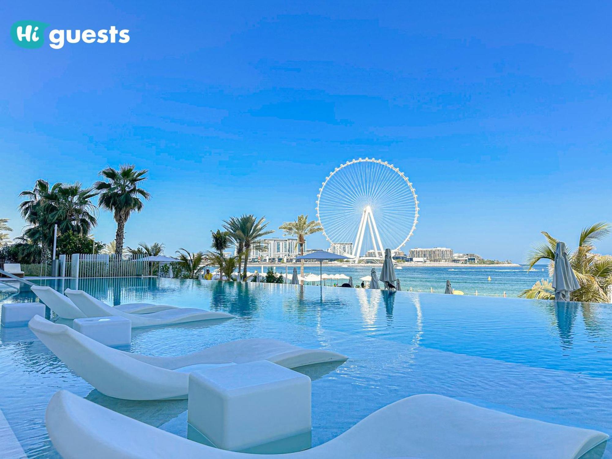 Higuests - Ocean Views And Comfort In La Vie, Jbr Dubai Exteriör bild