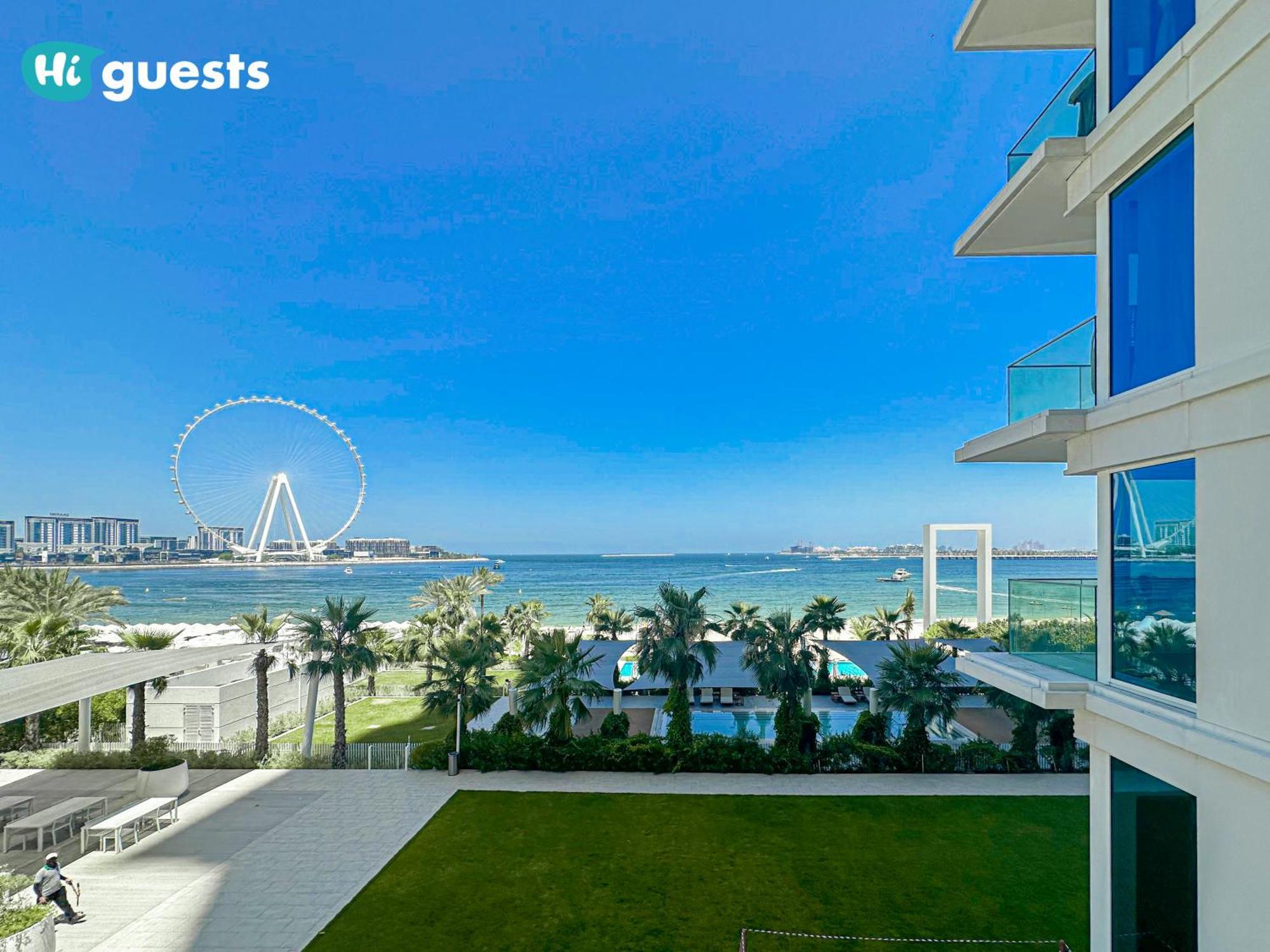 Higuests - Ocean Views And Comfort In La Vie, Jbr Dubai Exteriör bild