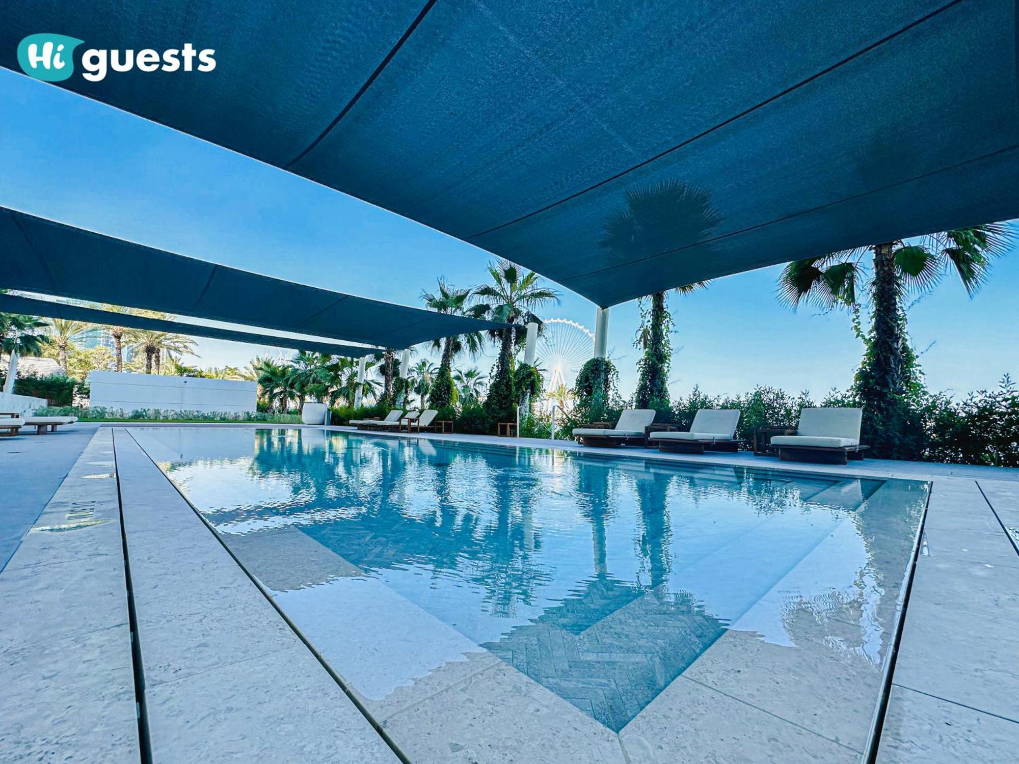 Higuests - Ocean Views And Comfort In La Vie, Jbr Dubai Exteriör bild